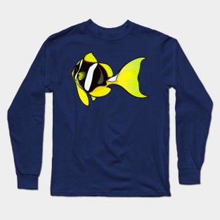 Yellowtail Clownfish Long Sleeve T-Shirt